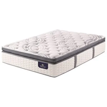 Queen Super Pillow Top Premium Pocketed Coil Mattress and MP III Adjustable Foundation